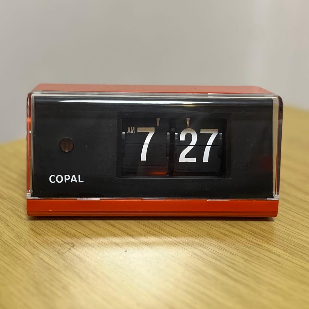 美品！メンテ済み】元箱付き COPALパタパタ時計 AP-110