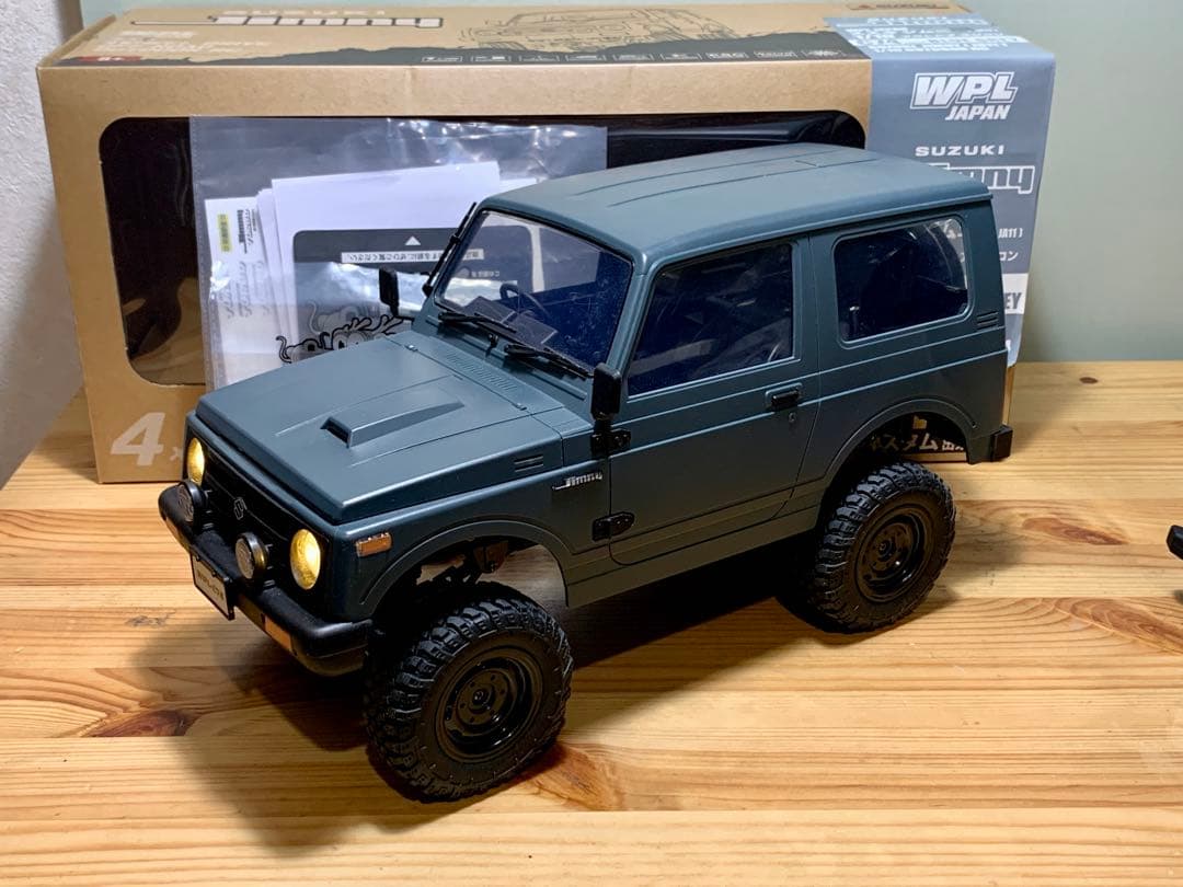 D*A様 【技適】WPL JAPAN C74 スズキ ジムニー 1/10 ブルー
