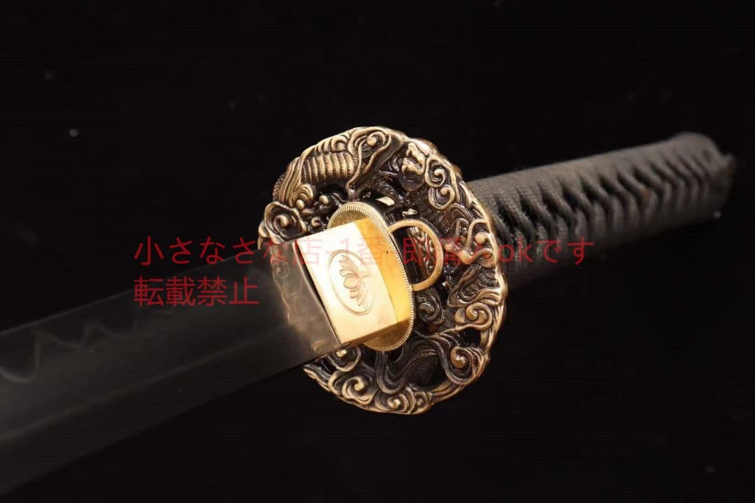 【武士一雲竜】 古兵器 武具 刀装具 日本刀 模造刀 居合刀