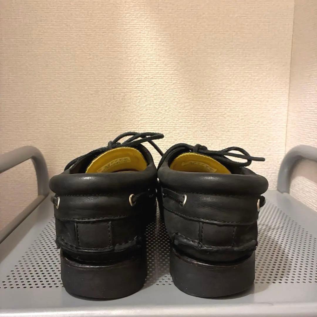 ティンバーランド 3eye クラシックラグ ヌバックレザー 黒 モカシン OVY