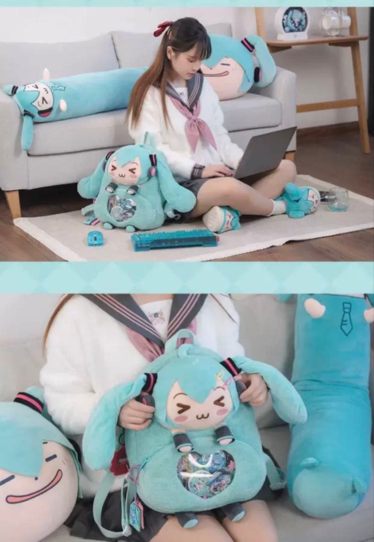 初音ミク 海外限定bilibili 萌羽moeyu バックパック 痛バッグ - メルカリ