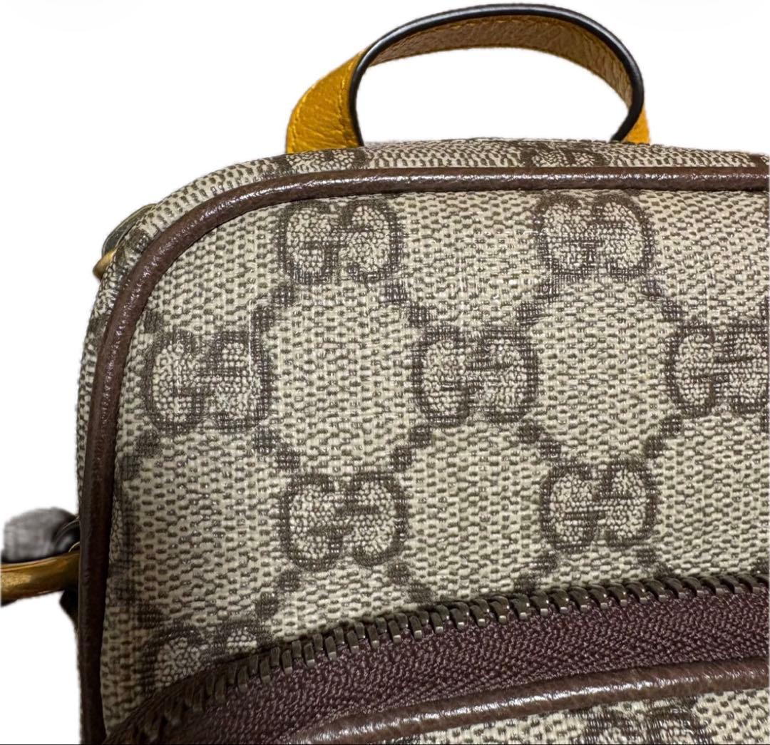 美品 グッチ ネオビンテージ タイガー ショルダーバッグ アニマリエ 斜めがけ