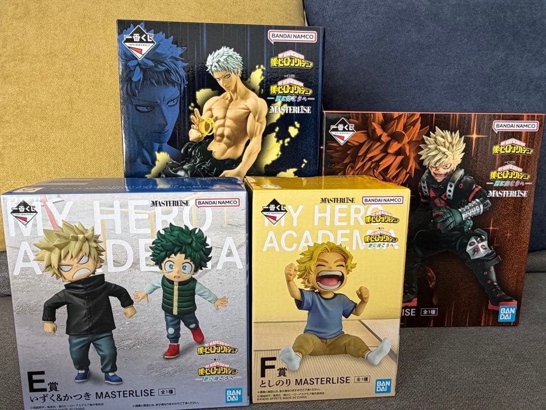 僕のヒーローアカデミア フィギュア 4体セット ヒロアカ フィギュア 4体セット 格安！ 一番くじ ヒロアカ フィギュア