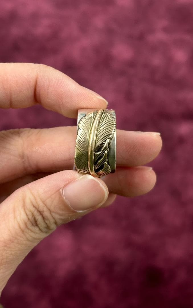 リング WING HANDS K10/SV #14