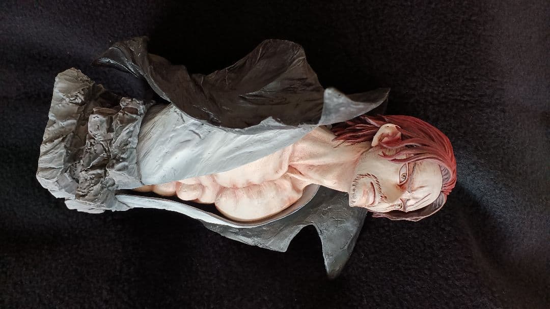 ★ ワンピース シャンクス 胸像 リペイント(彩色) 梱包済み↑ご確認を