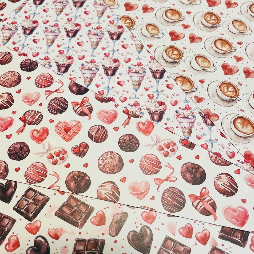 ☆ラスト☆ デザインペーパー 200枚 A4サイズ 両面印刷 まとめ売り