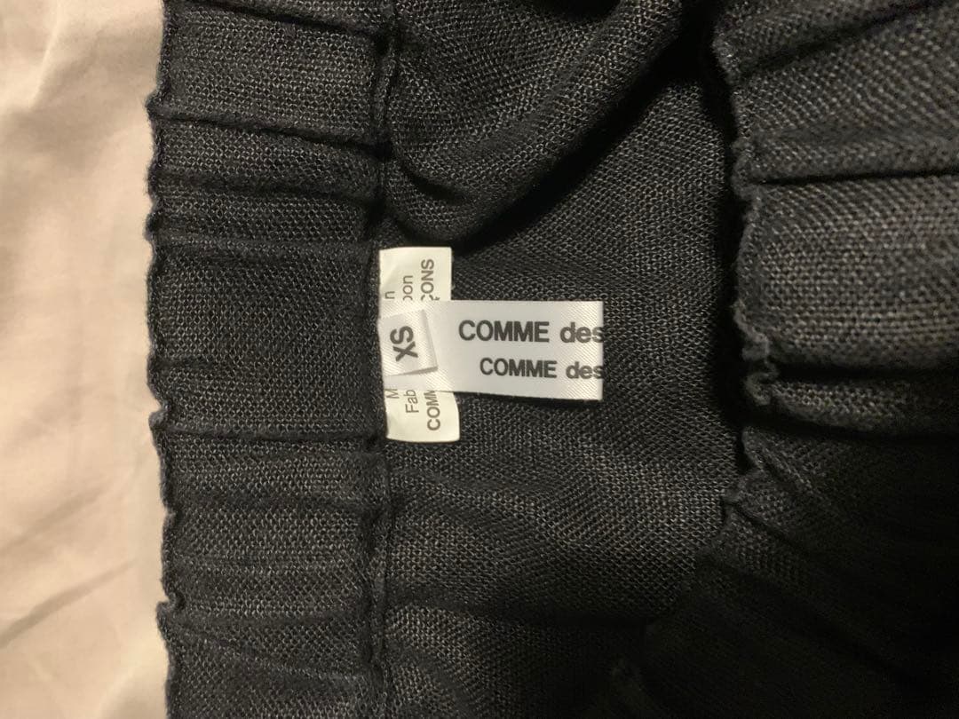コムデギャルソン リネン サルエルパンツ comme des garçons homme