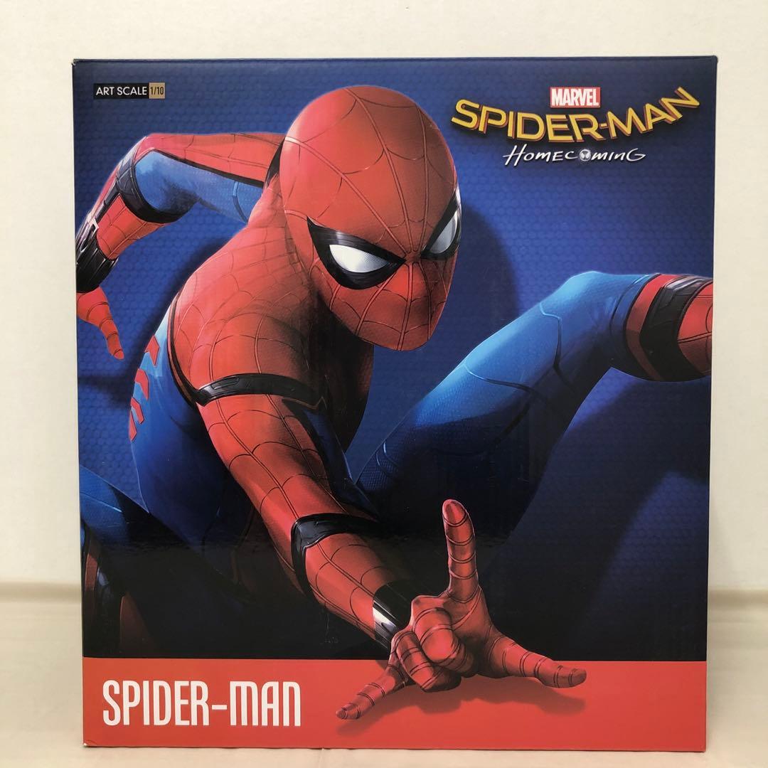 スパイダーマン ホームカミング アートスケール1/10 フィギュア【開封