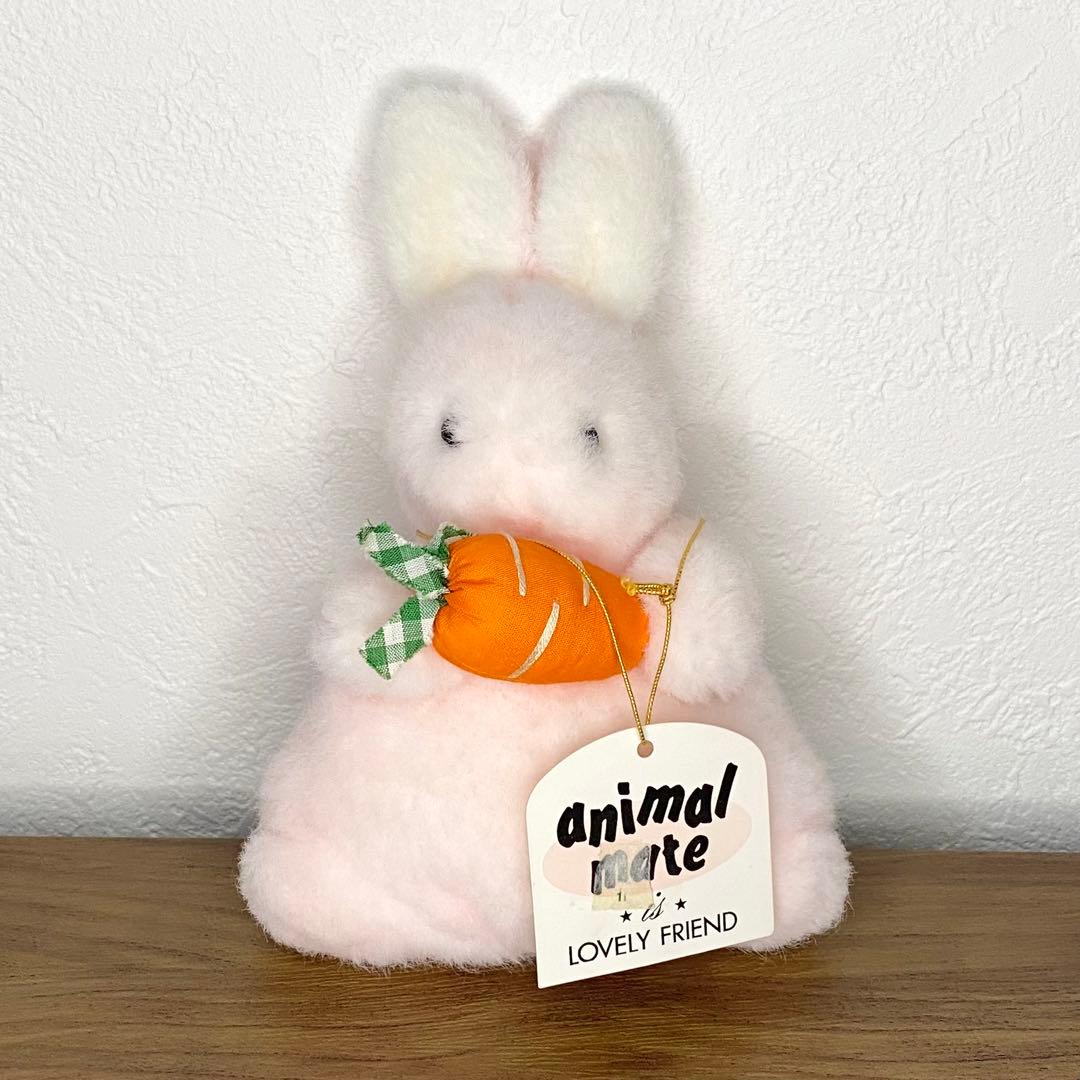 セキグチ ぬいぐるみ にんじんうさぎ SSサイズ タグ付き 未使用 レトロ