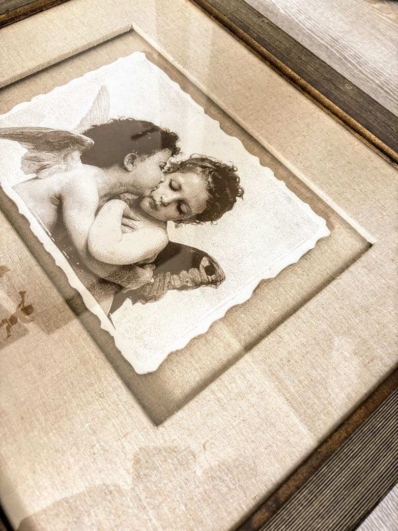 【美品】天使の絵画　ファーストキス エンジェル