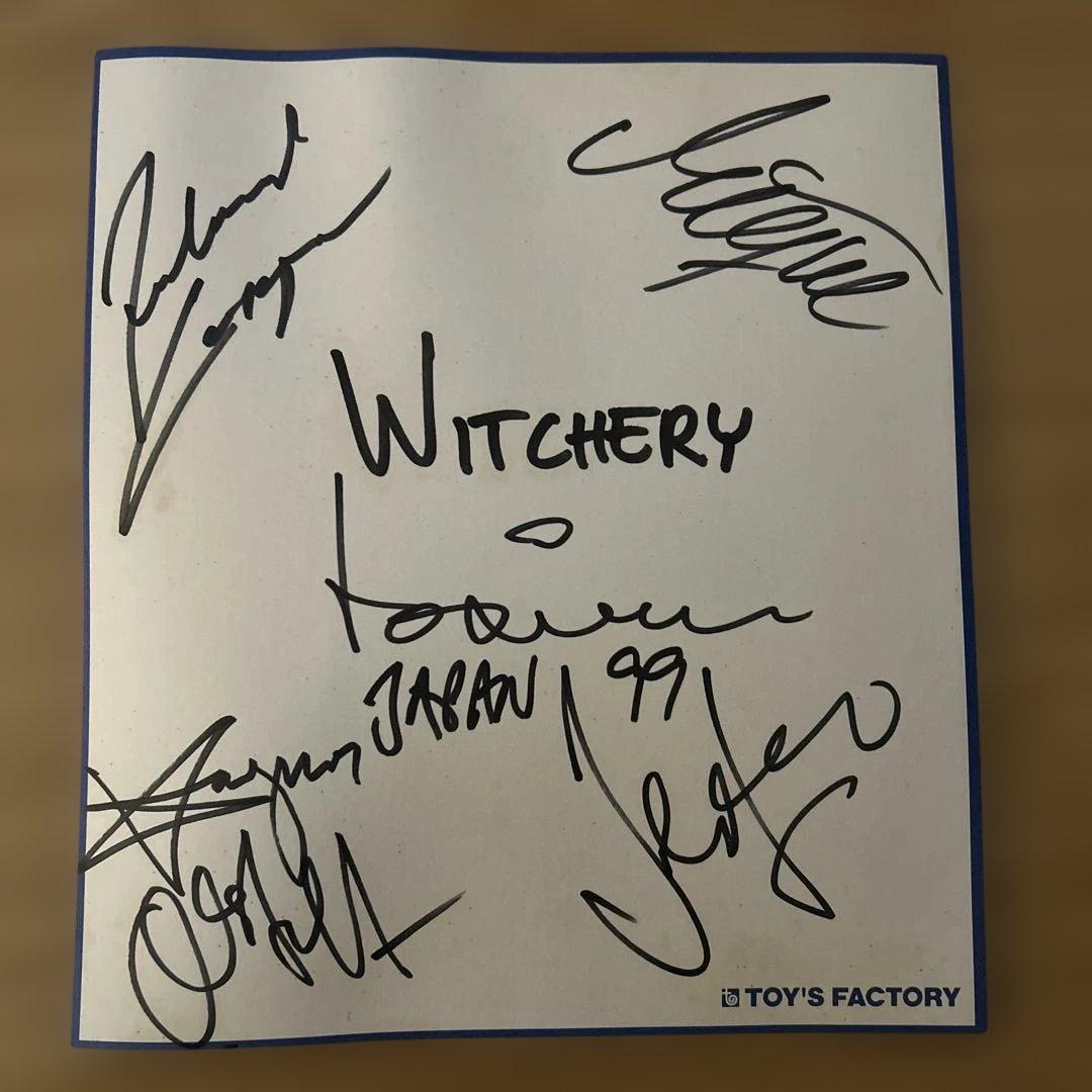 Witchery ウィッチリー 直筆サイン 1999年12月