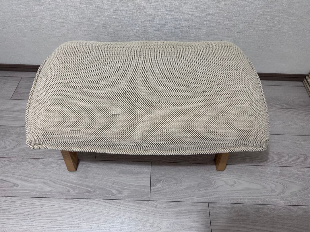 無印良品　ハイバックリクライニングソファー　オットマン