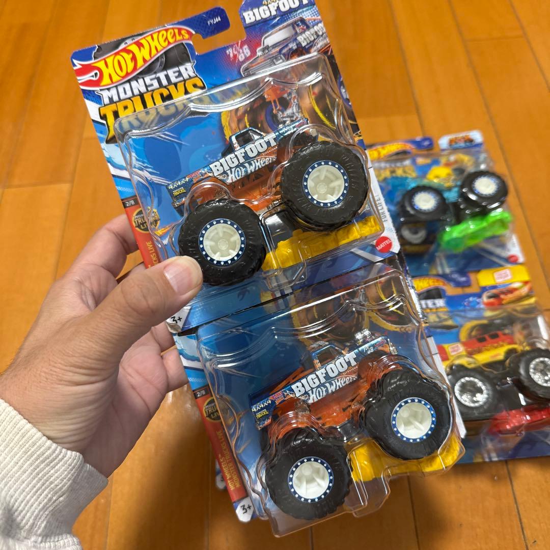 ！未開封！ Hot Wheels モンスター トラック 6台セット モントラ