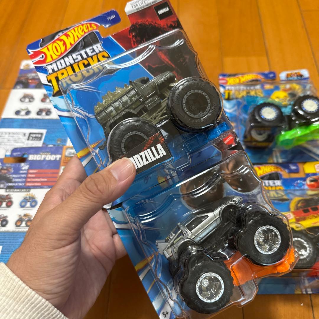 ！未開封！ Hot Wheels モンスター トラック 6台セット モントラ