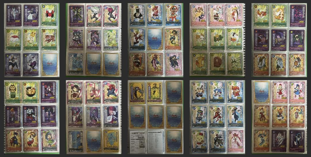 むてん丸カード　1000枚超（弾248種、章352種、Z/X42種）＋大百科