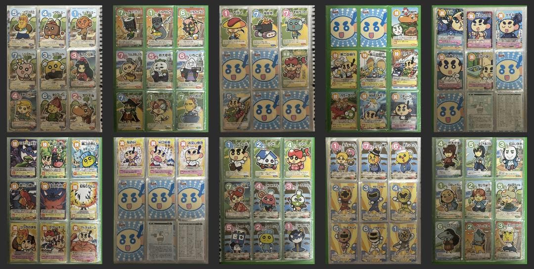 むてん丸カード　1000枚超（弾248種、章352種、Z/X42種）＋大百科