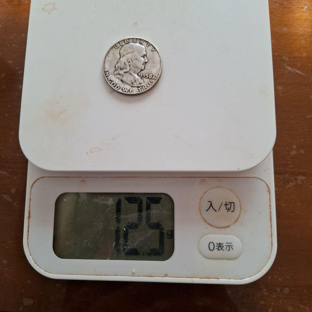 アメリカ、銀貨、ケネディハーフドル銀貨等3枚