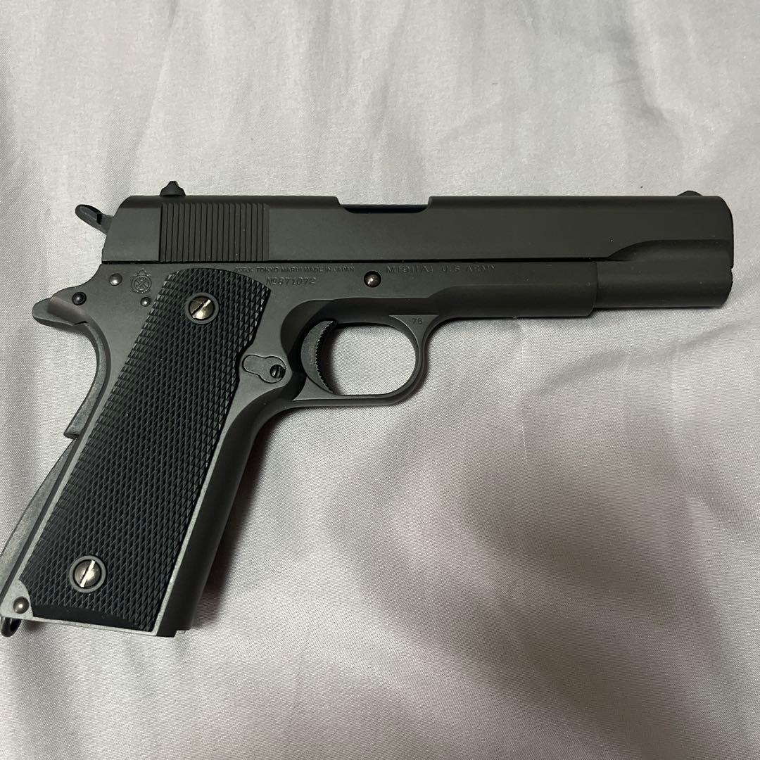 美品 東京マルイM1911A1 ガスガン カスタムグリップ付き