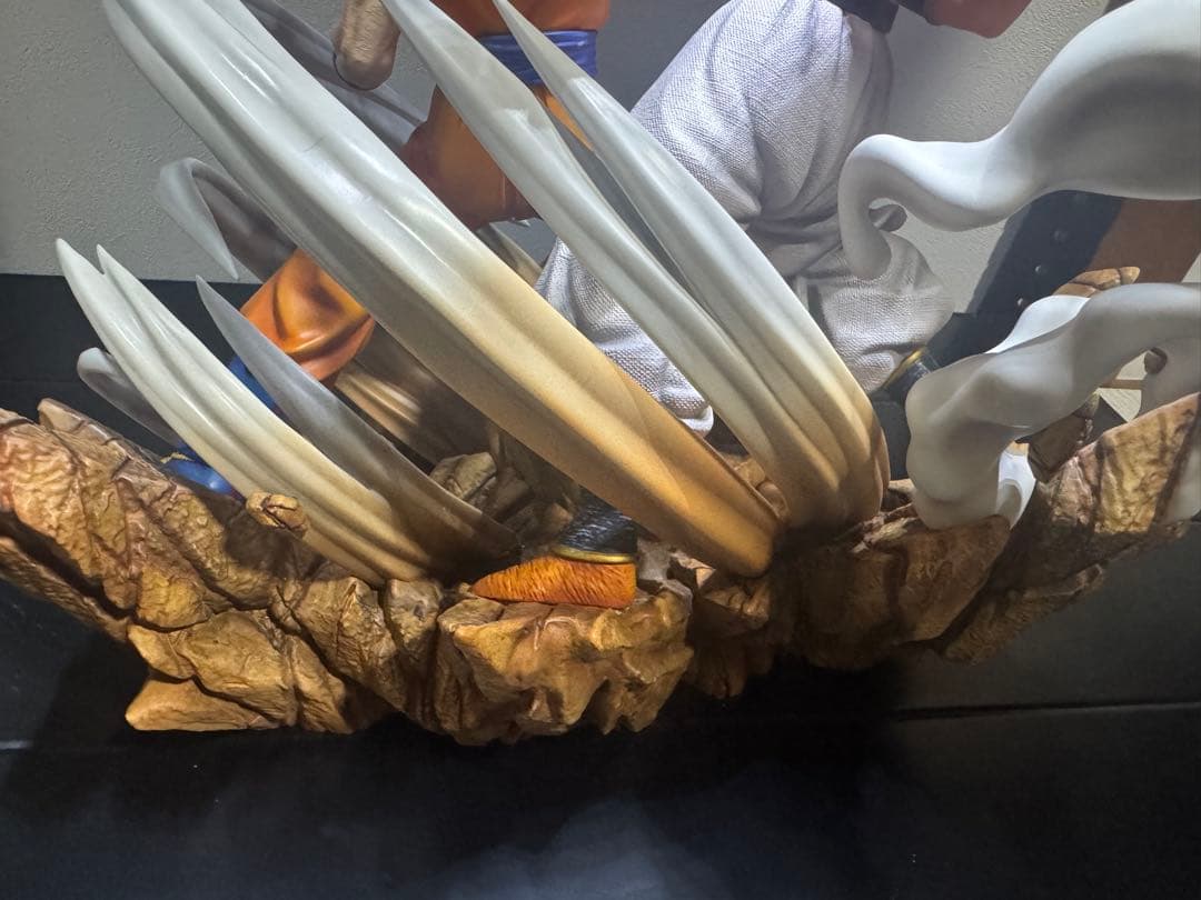 templeスタジオ　悟飯VSブウ　ガレキ　塗装済み完成品