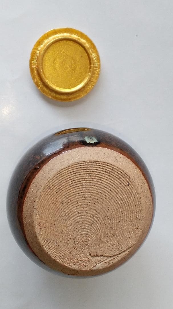 Bottom様専用松本鉄山 松本鐵山 中興名物写 橋立茶入仕覆住吉