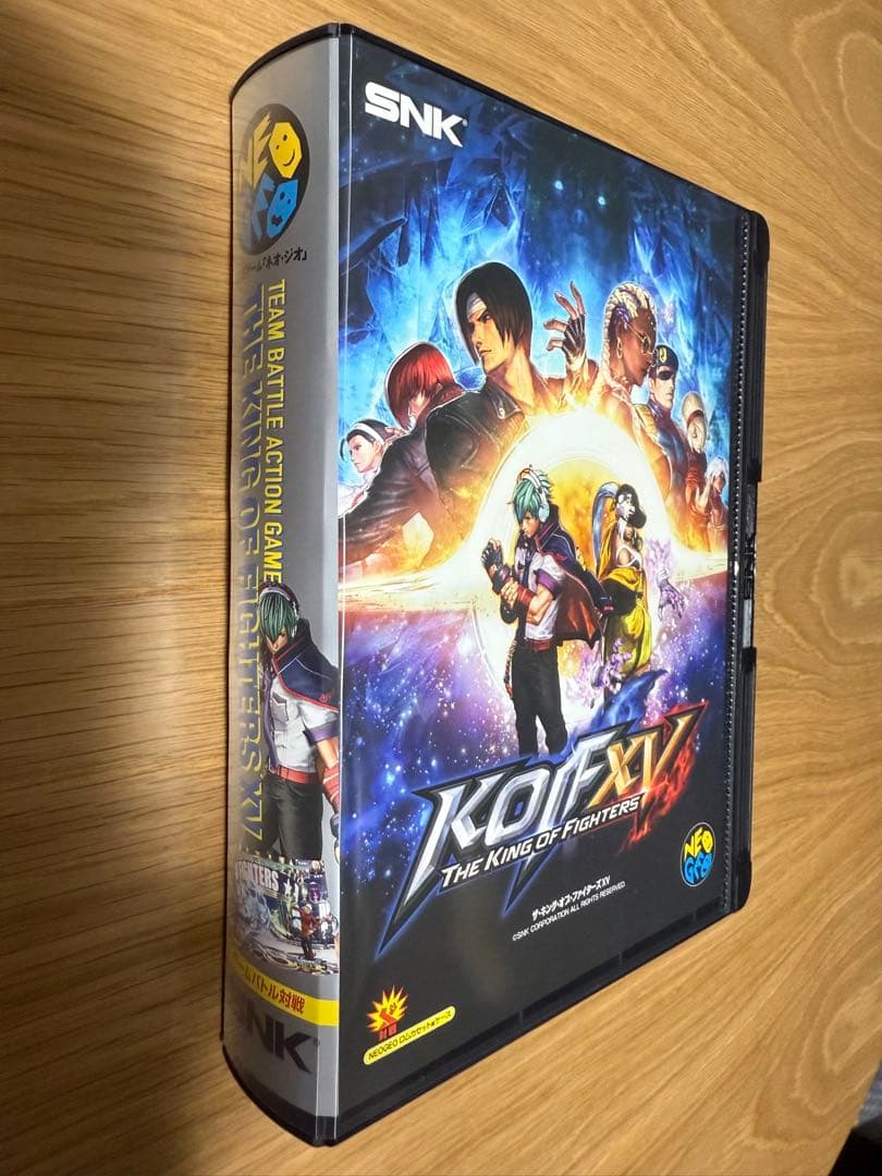 ネオジオロムカセット風パッケージ KOFXV｜ネオジオロムカセット風