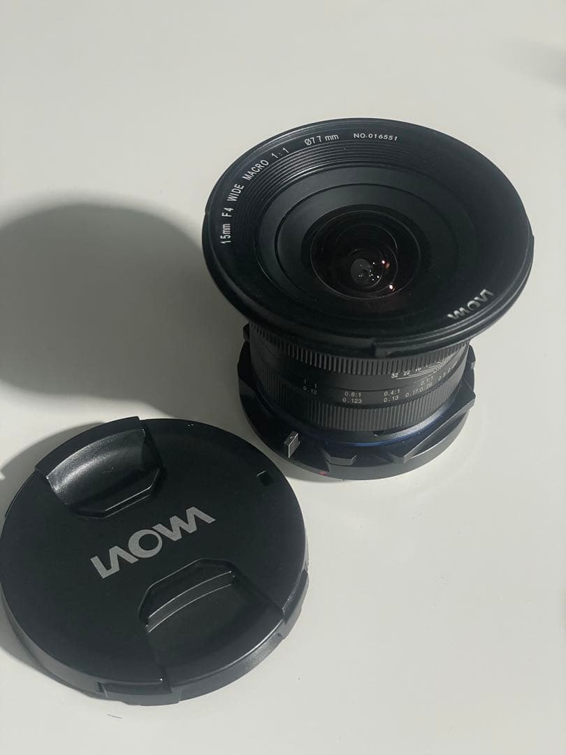 LAOWA シフトレンズ 15mm F4 efマウント Canon macro