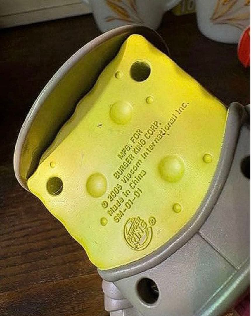 スポンジボブ バーガーキングミールトイ7個 (バラ売り不可) - メルカリ