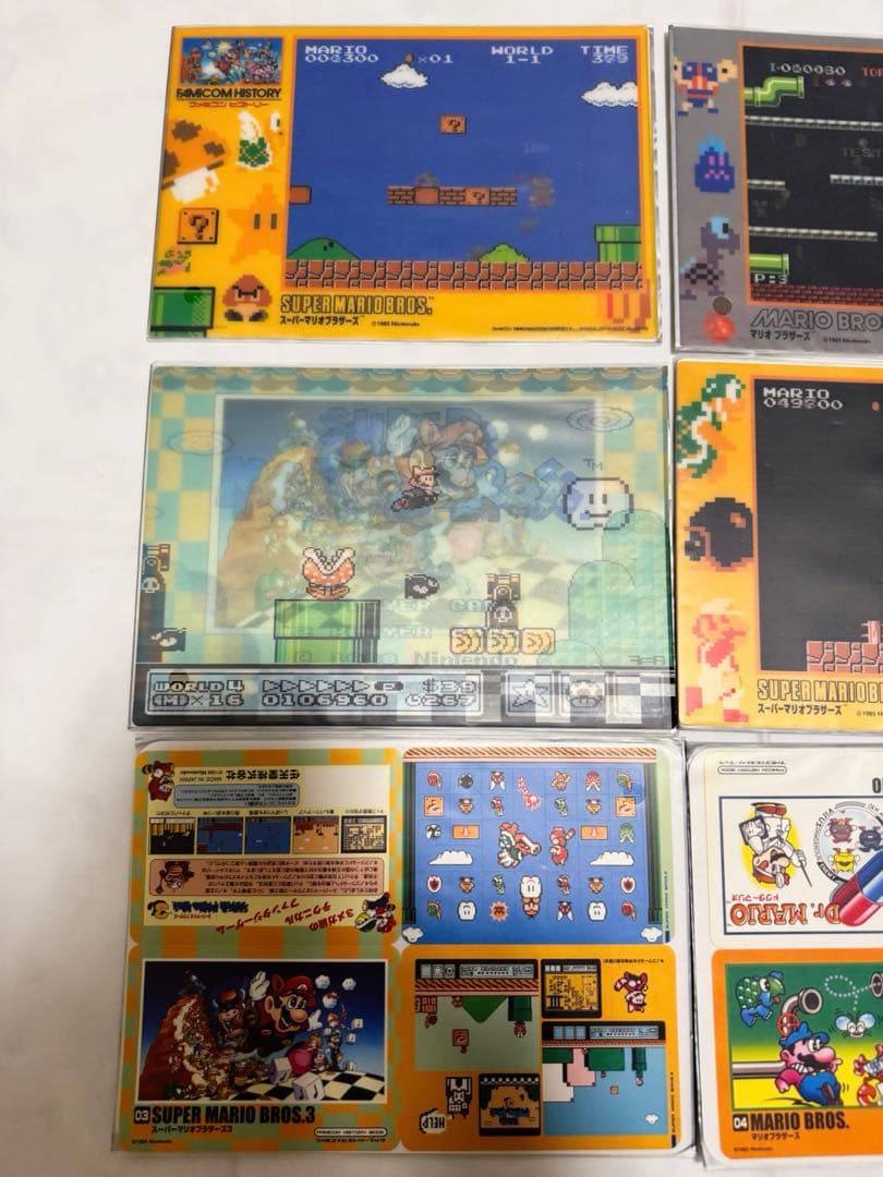 任天堂　パッドダス ファミコンヒストリー　シール　セット