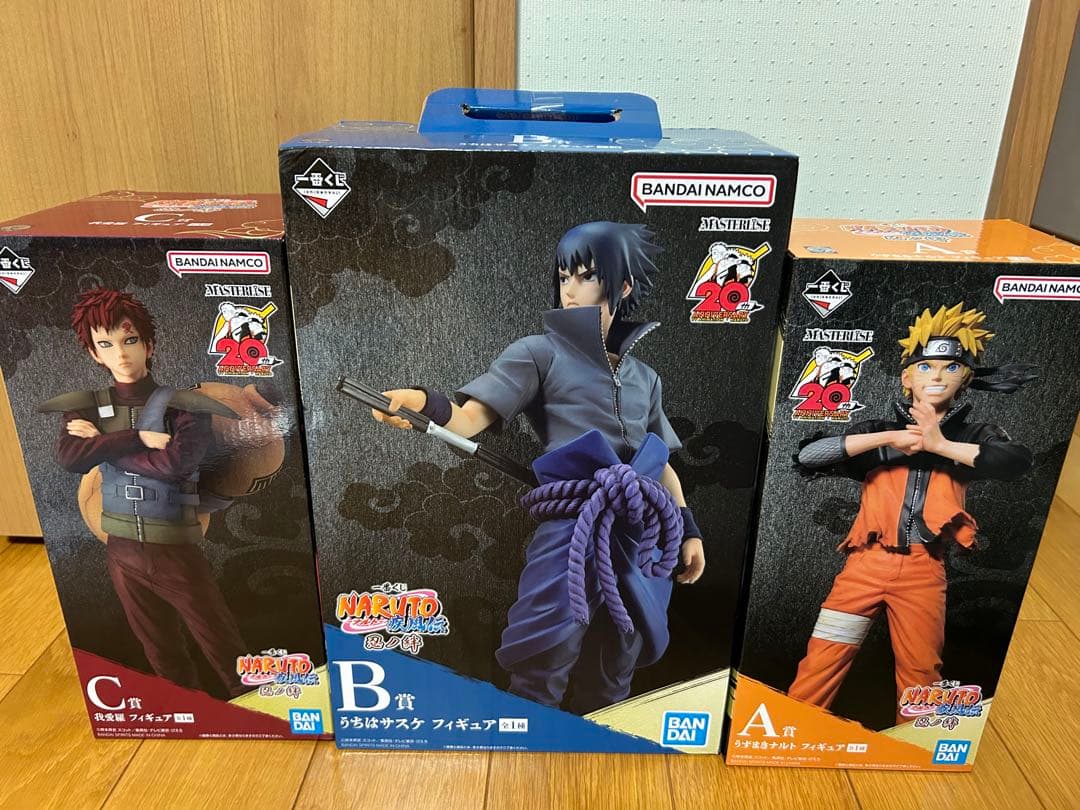 NARUTO 1番くじ フィギュア 3体セット