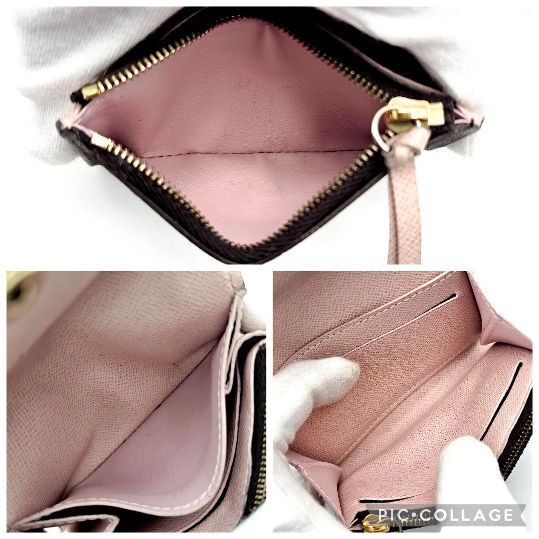 ルイヴィトン　ポルトモネ　ロザリ　ケース　ピンク　小銭入れ　C325