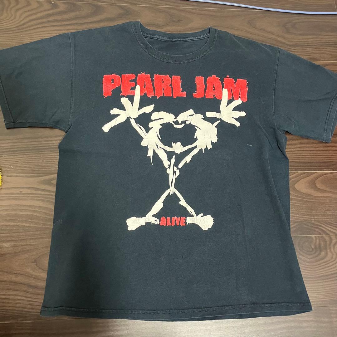 PEARL JAMパールジャムaliveアライブ Tシャツ トラヴィススコット