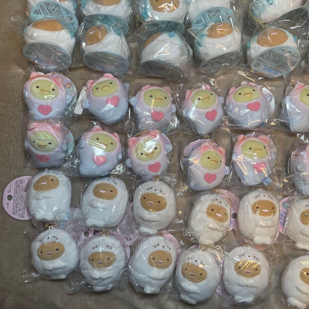 63個まとめ売り⭐︎すみっコぐらし 水族館限定 ぶらさげぬいぐるみ ハッピーセット