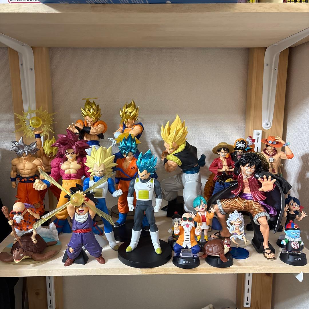 ドラゴンボール ワンピース フィギュア22体まとめ売り