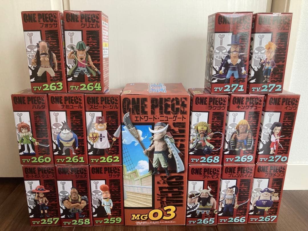 ワンピース ワールドコレクタブルフィギュア白ひげ団 vol.32 vol.33