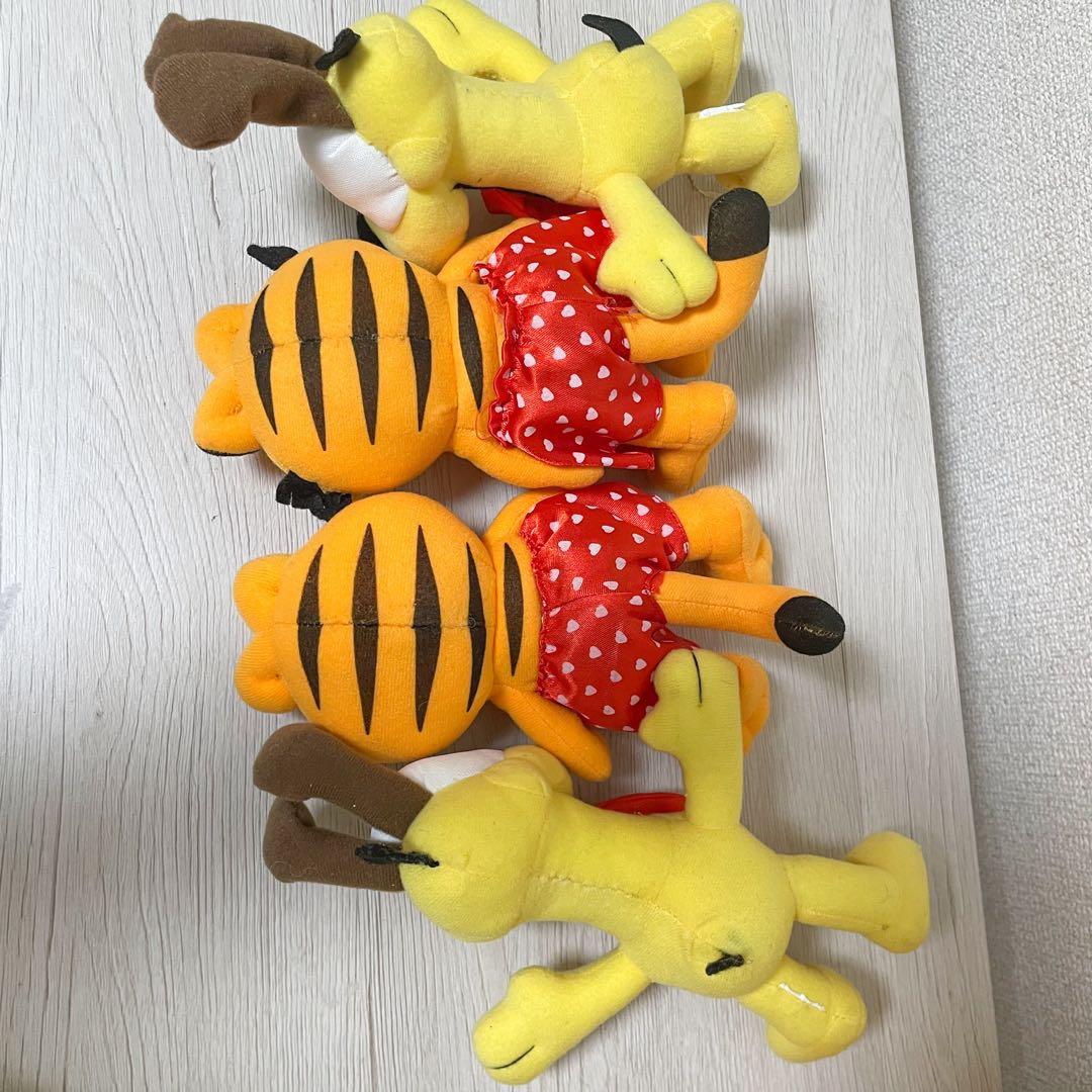 【★激レア★タグ付き含】ガーフィールド✖️オーディぬいぐるみ　８点セット