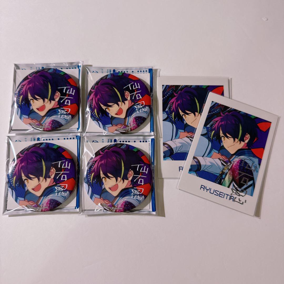 あんスタ TRIP 缶バッジ ぱしゃっつ 忍 - メルカリ