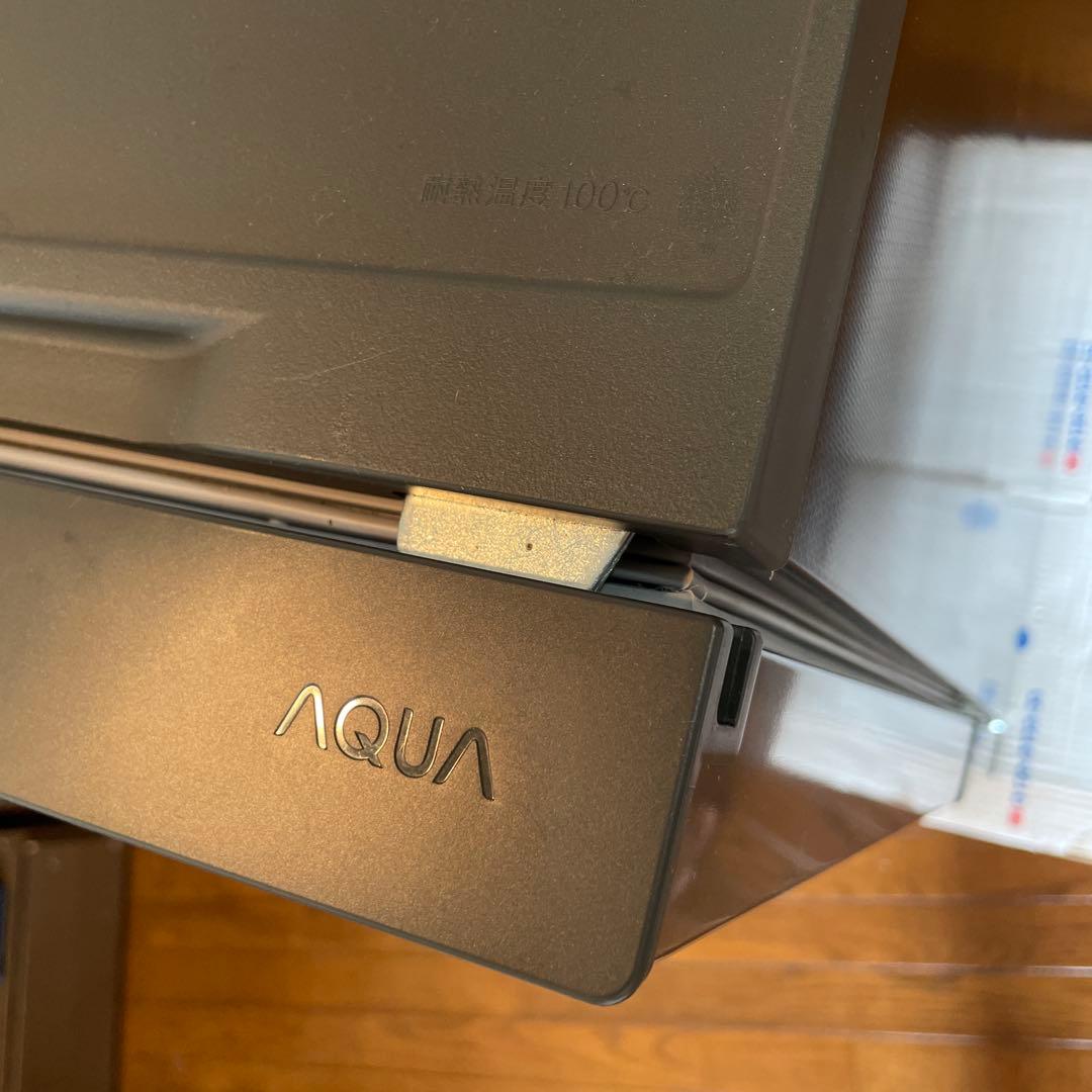 シルバー 2ドア冷蔵庫AQUA23年製135L AQRー14N(S) アクア