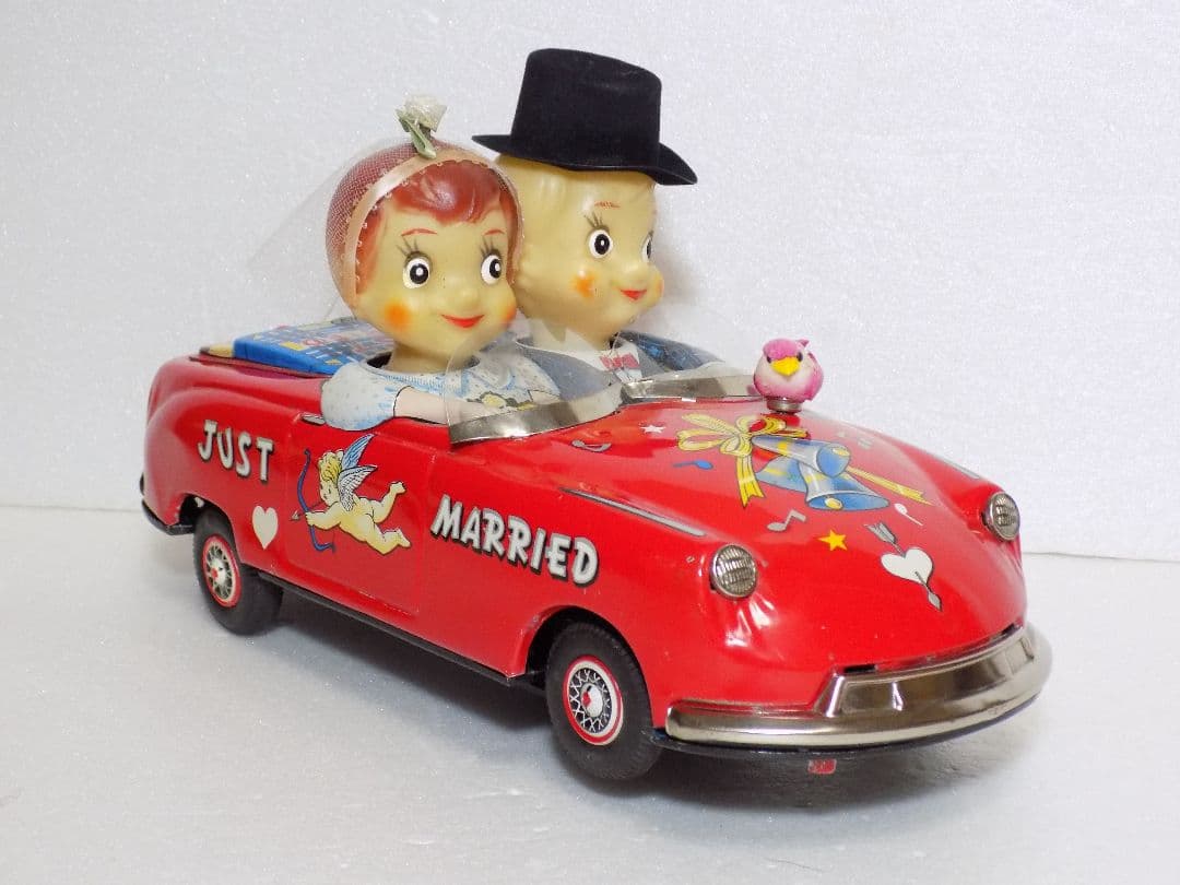 イチダ　ブリキ　【JUST MARRIED CAR 】動作品