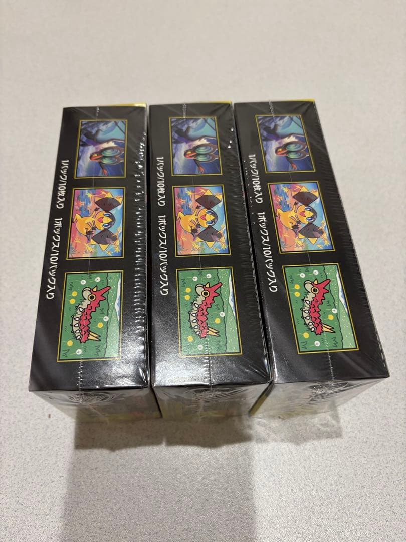 新品未開封ポケモンカードゲーム メガドリームEX ボックス 3個セットシュリンク