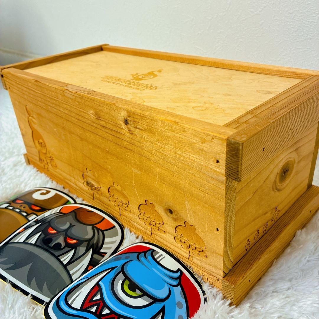 超希少】城とドラゴン 非売品 木製ボックス ステッカー付き アプリ