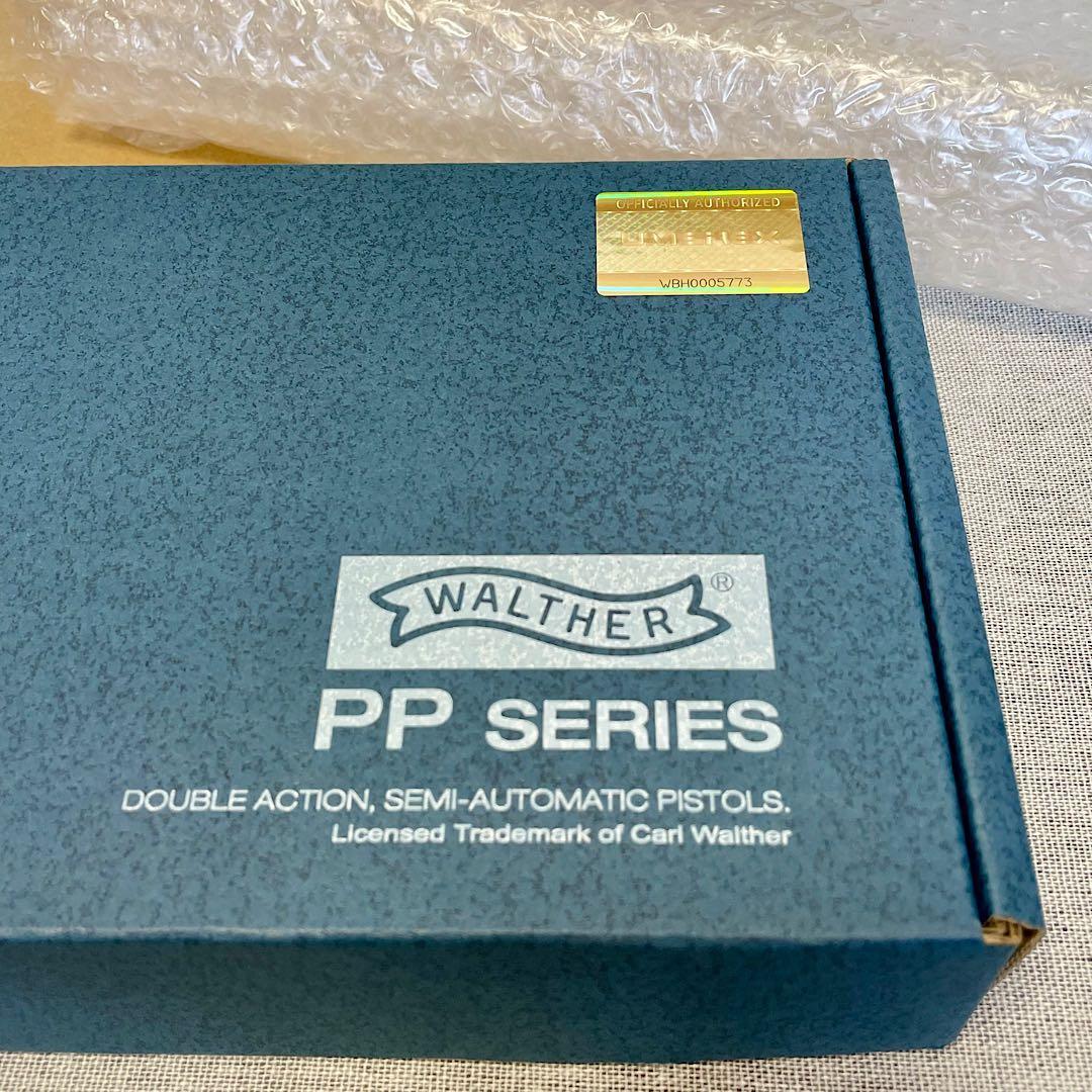 【完全新品・未開封】マルゼン ワルサーPPK ブローバック ブラック 最新ロット