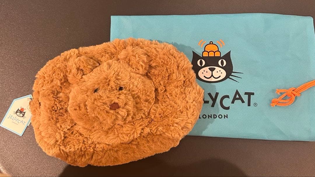 Jelly Cat クマ型ポーチ　袋付き