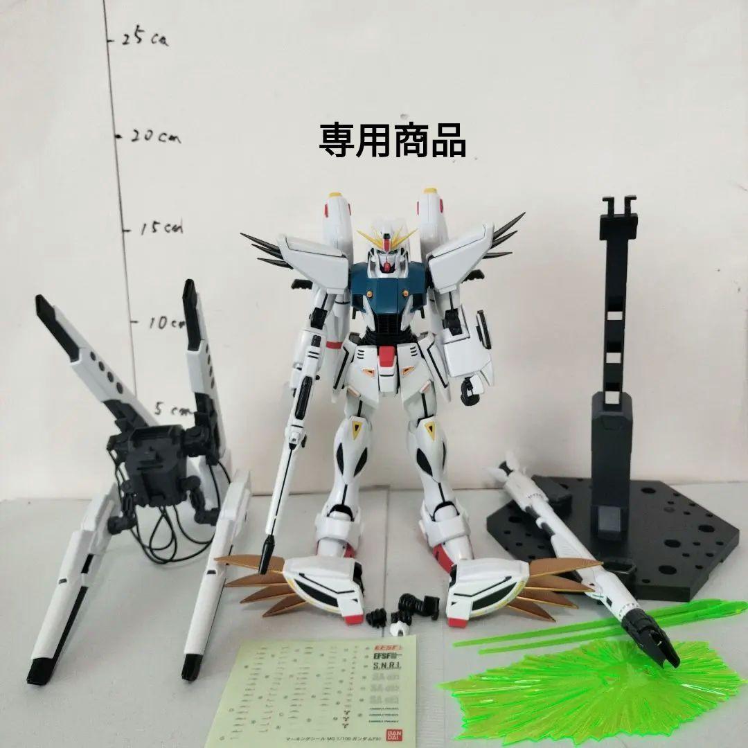 MG1/100 ガンダムF91ver2.0 完成品ガンプラ バックキャノン装着型 MG 1/100 ガンダムF91 Ver．2．0 バックキャノン装着型
