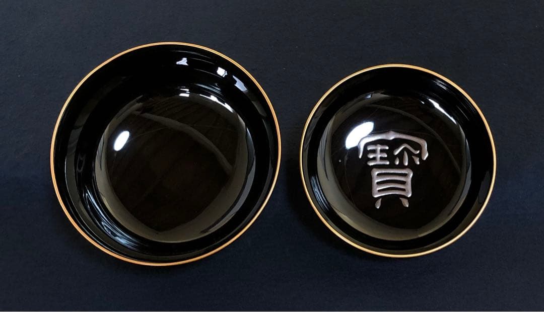 《R》輪島塗 煮物椀5客 塗師静峰 蒔絵師松三 共布 共箱 251218か1