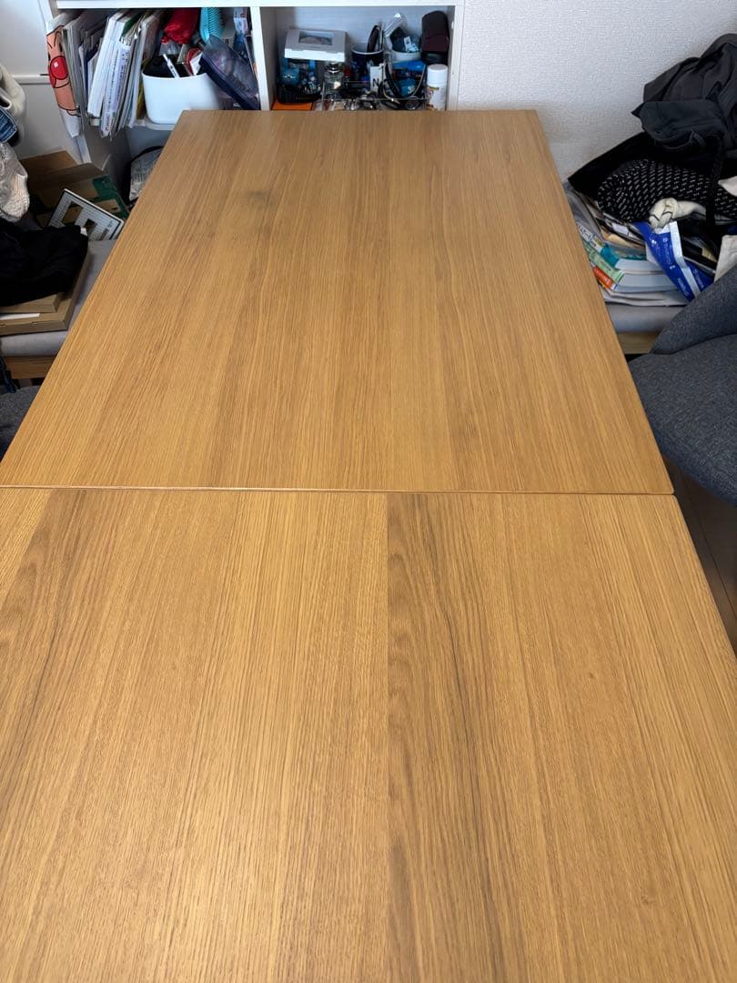 【値下げ交渉可】IKEA エーケダーレン伸長式ダイニングテーブル