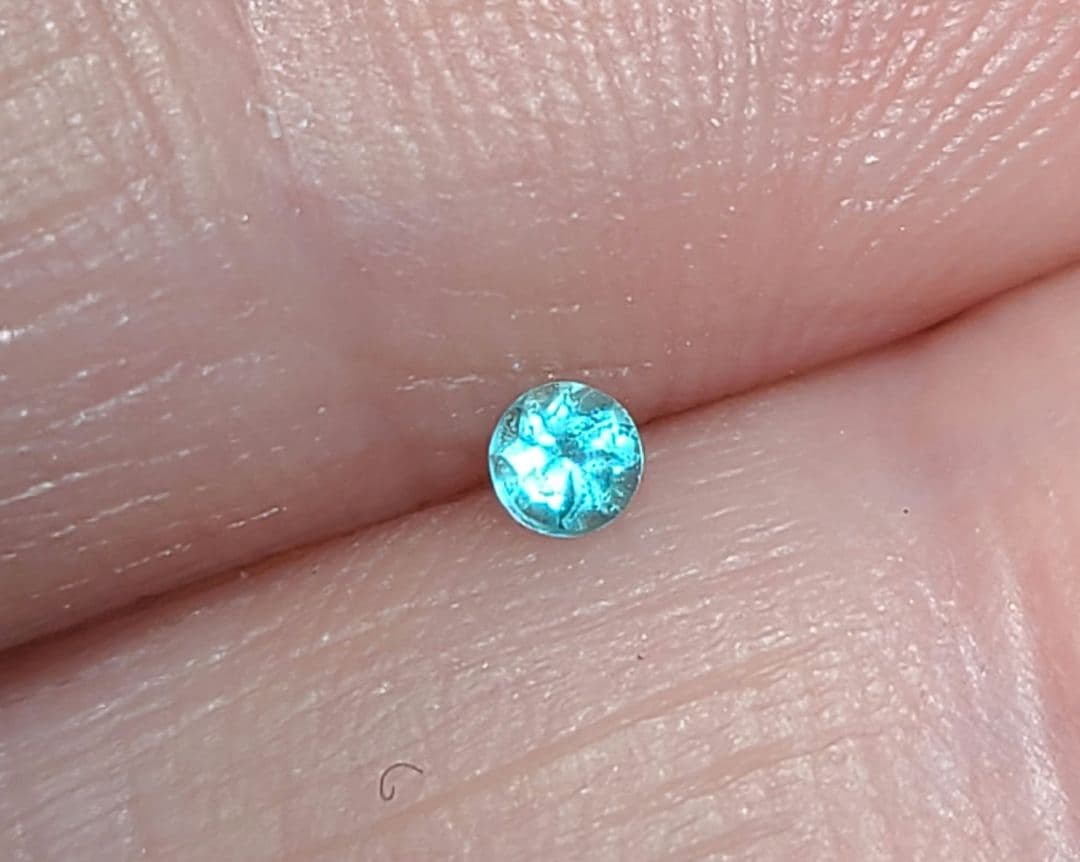 ビカビカネオン!!★ブラジルバターリャパライバトルマリン★オーダー受付中 ビカビカネオン!!☆ブラジルバターリャパライバトルマリン18金Ptリング