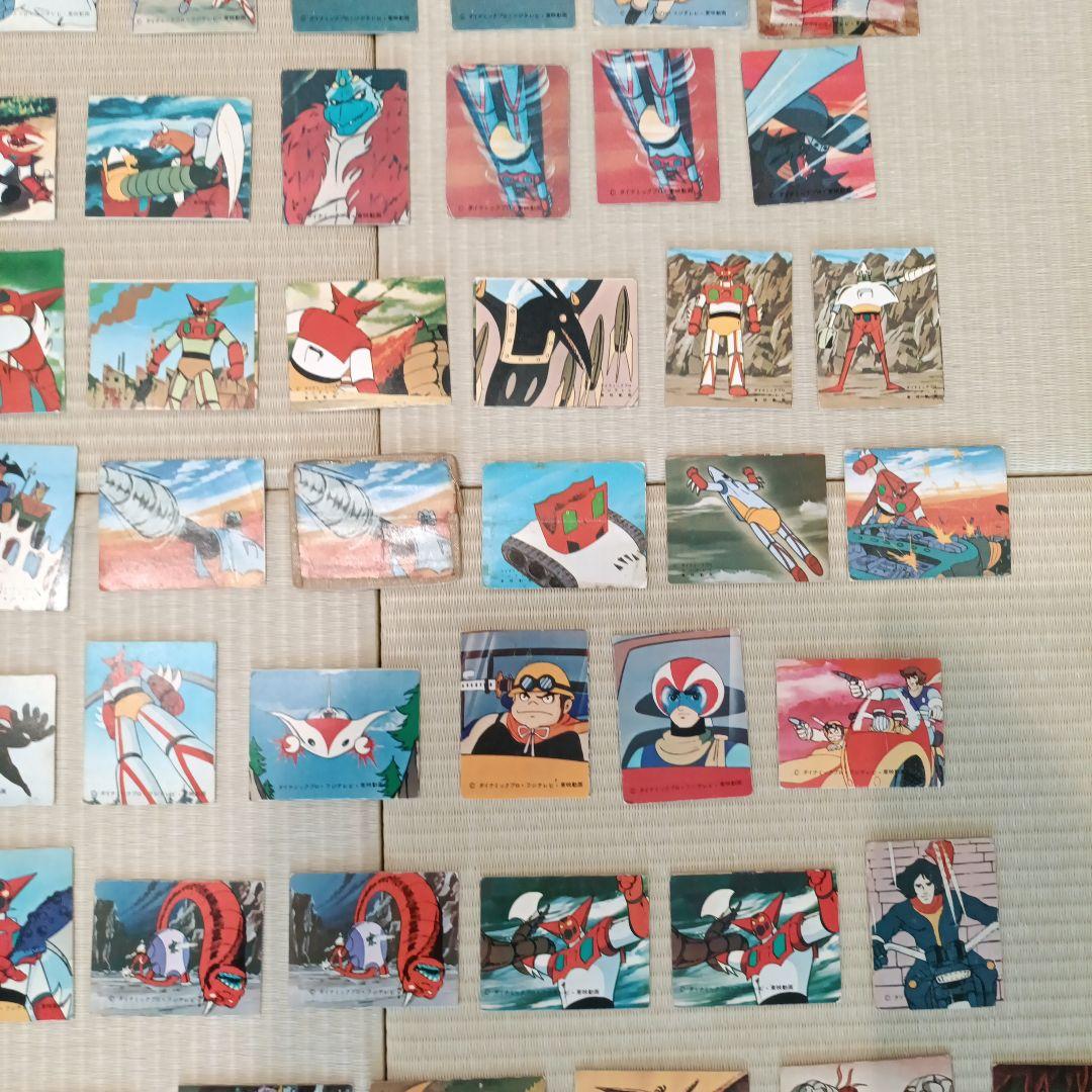 ゲッターロボ トレーディングカード166枚とファイルセット