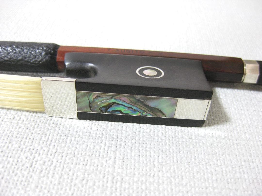 【国産上質弓】 杉藤 SUGITO マイスターボウ M2 バイオリン弓 4/4