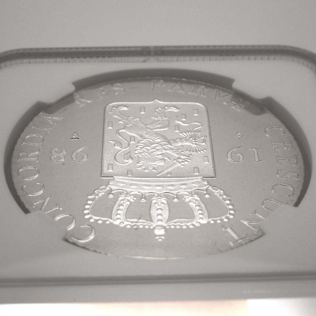 世界に4枚】1998年 オランダ ダカット 銀貨 NGC PF68 UCAM - メルカリ