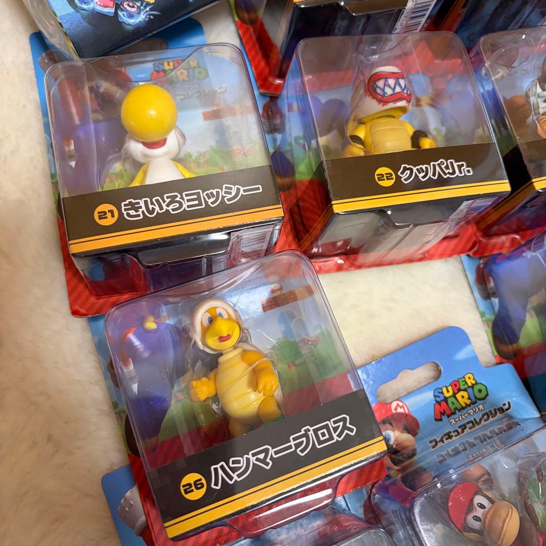 スーパーマリオフィギュアコレクション、プルバックフィギュアなど　31点セット